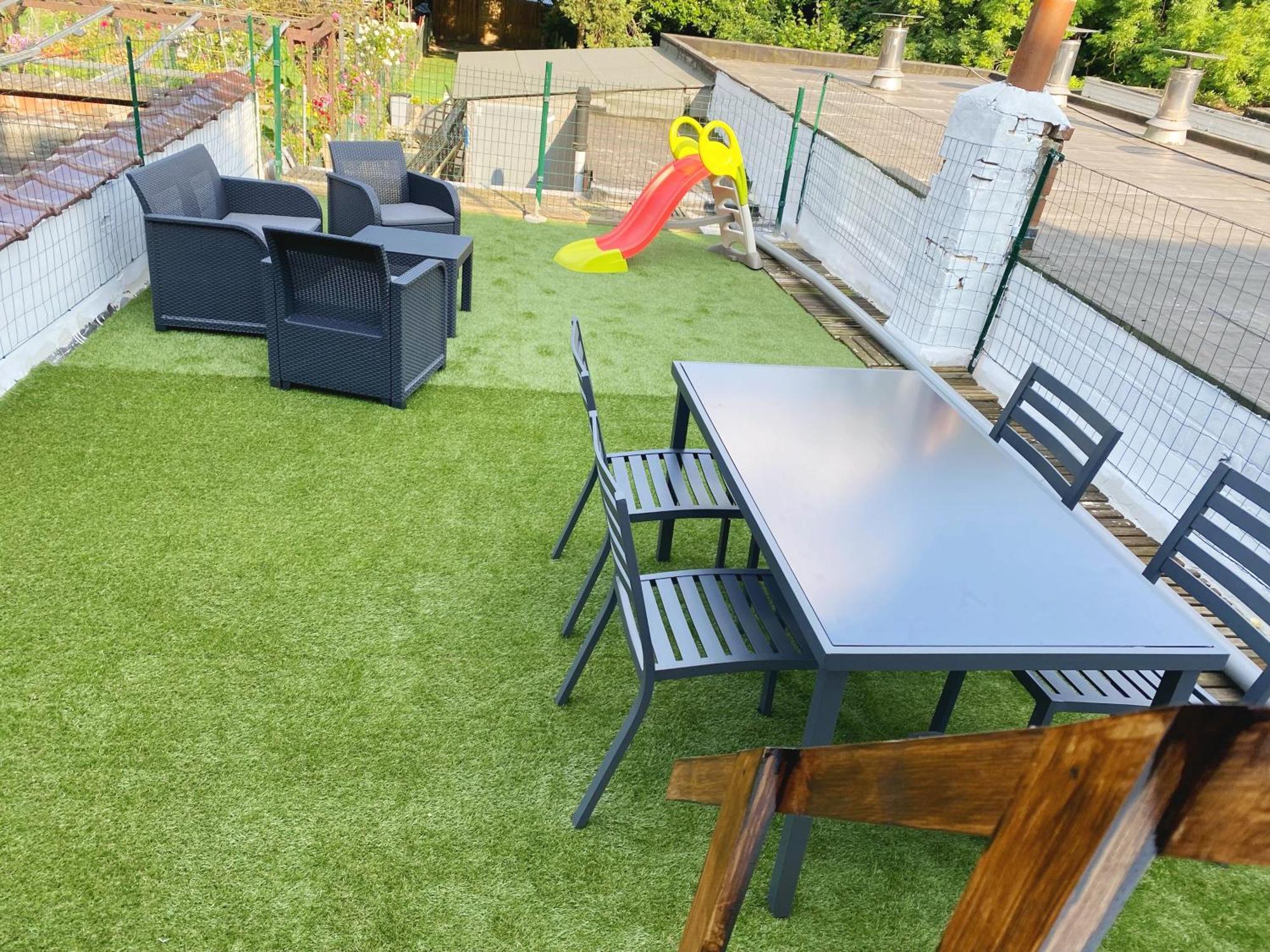 Sweet Home With Big Terrace Bruselas Exterior foto
